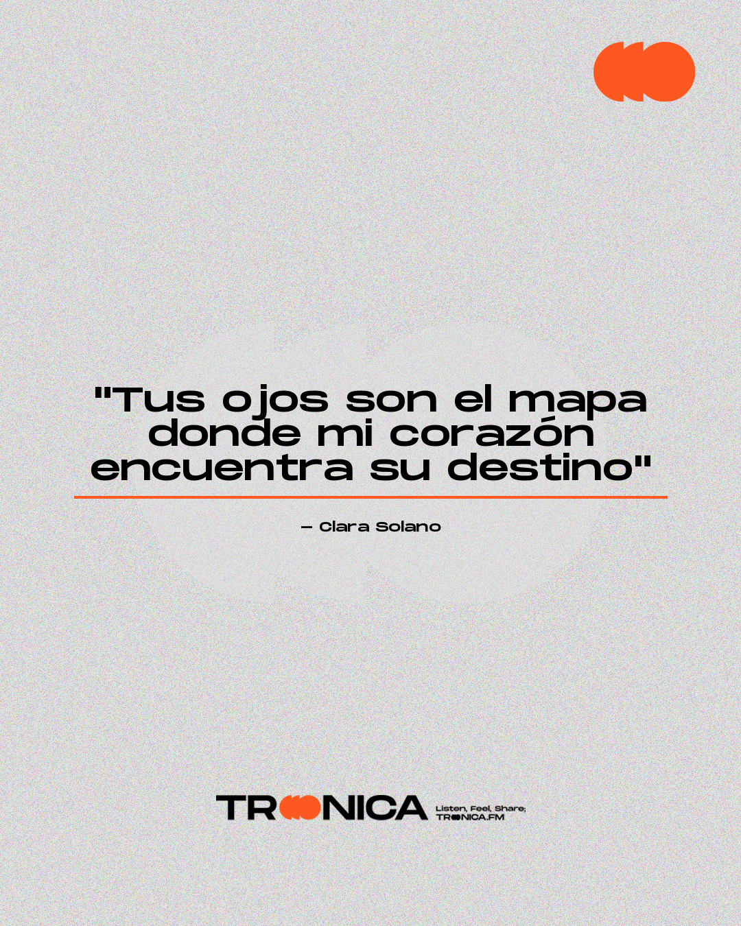Frase: "Tus ojos son el mapa donde mi corazón encuentra su destino" - Clara Solano