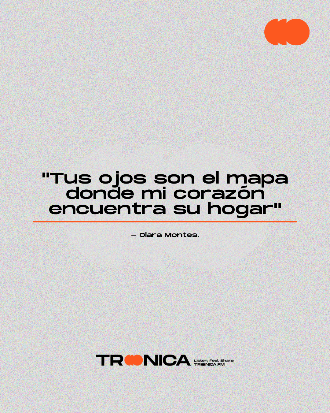 Frase: "Tus ojos son el mapa donde mi corazón encuentra su hogar" - Clara Montes.